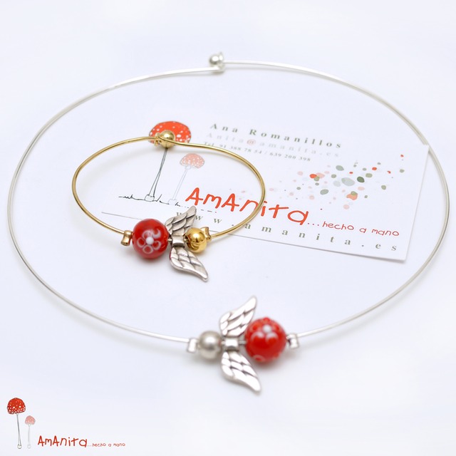 Aros de Sol y Luna - Collar y Pulsera 3